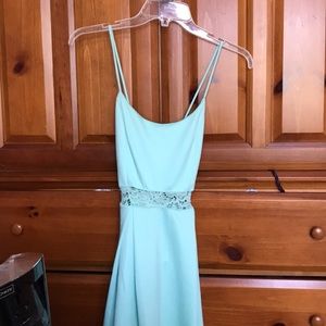 mint colored dress from charlotte russe size S